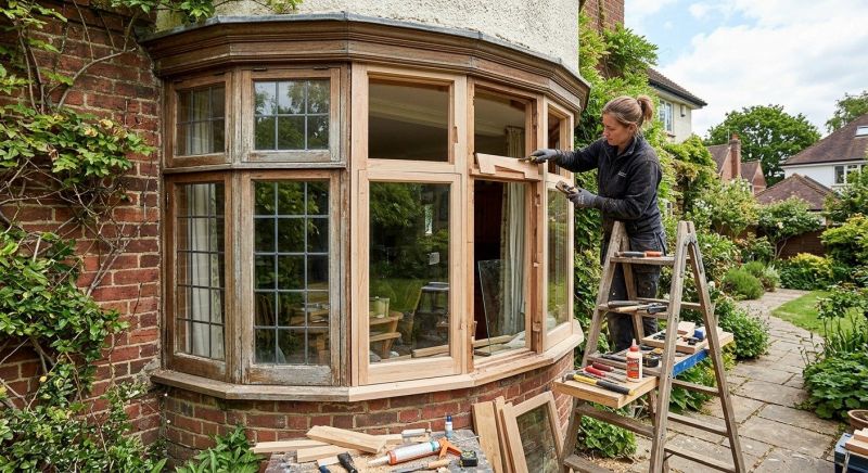 Arched Window Repair in Olathe, KS