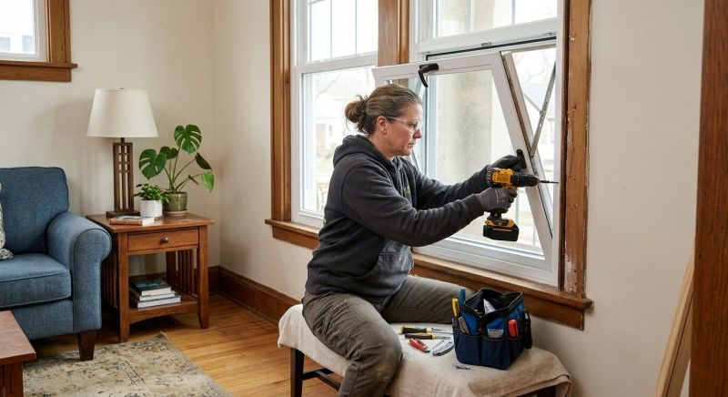 Hopper Window Repair in Kansas City, KS