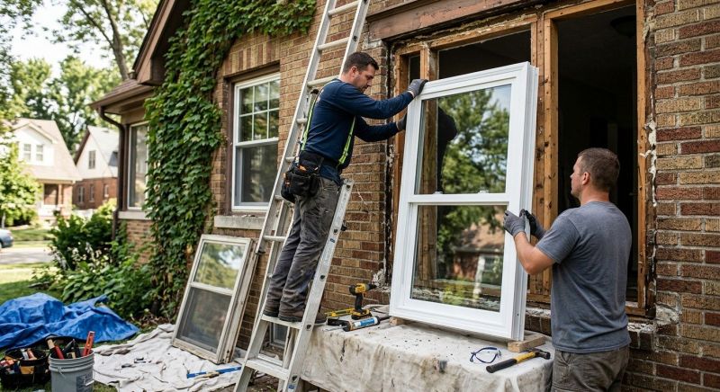 Window Frame Replacement in Kansas City, KS