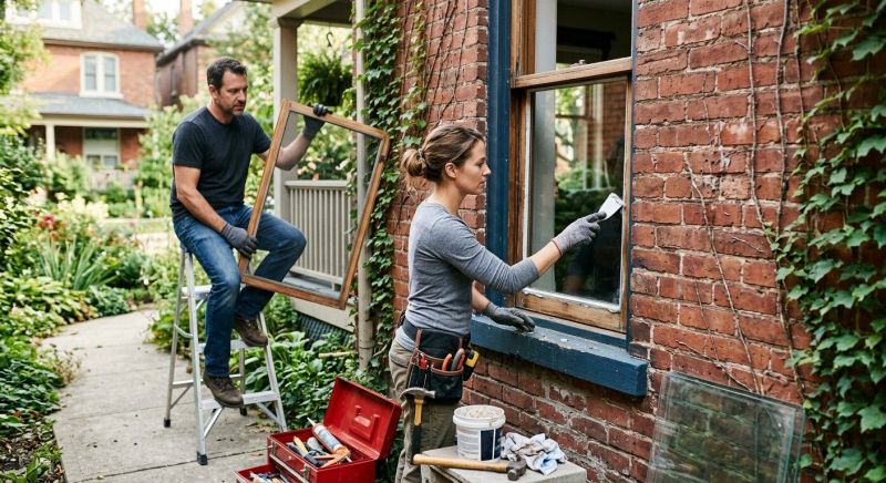 House Window Repair in Alpharetta, GA