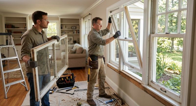 Sash Replacement in Conroe, TX