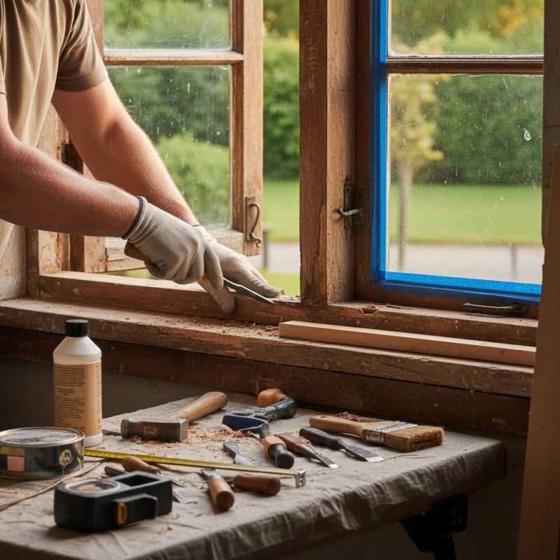 Wood Window Repair in Overland Park, KS